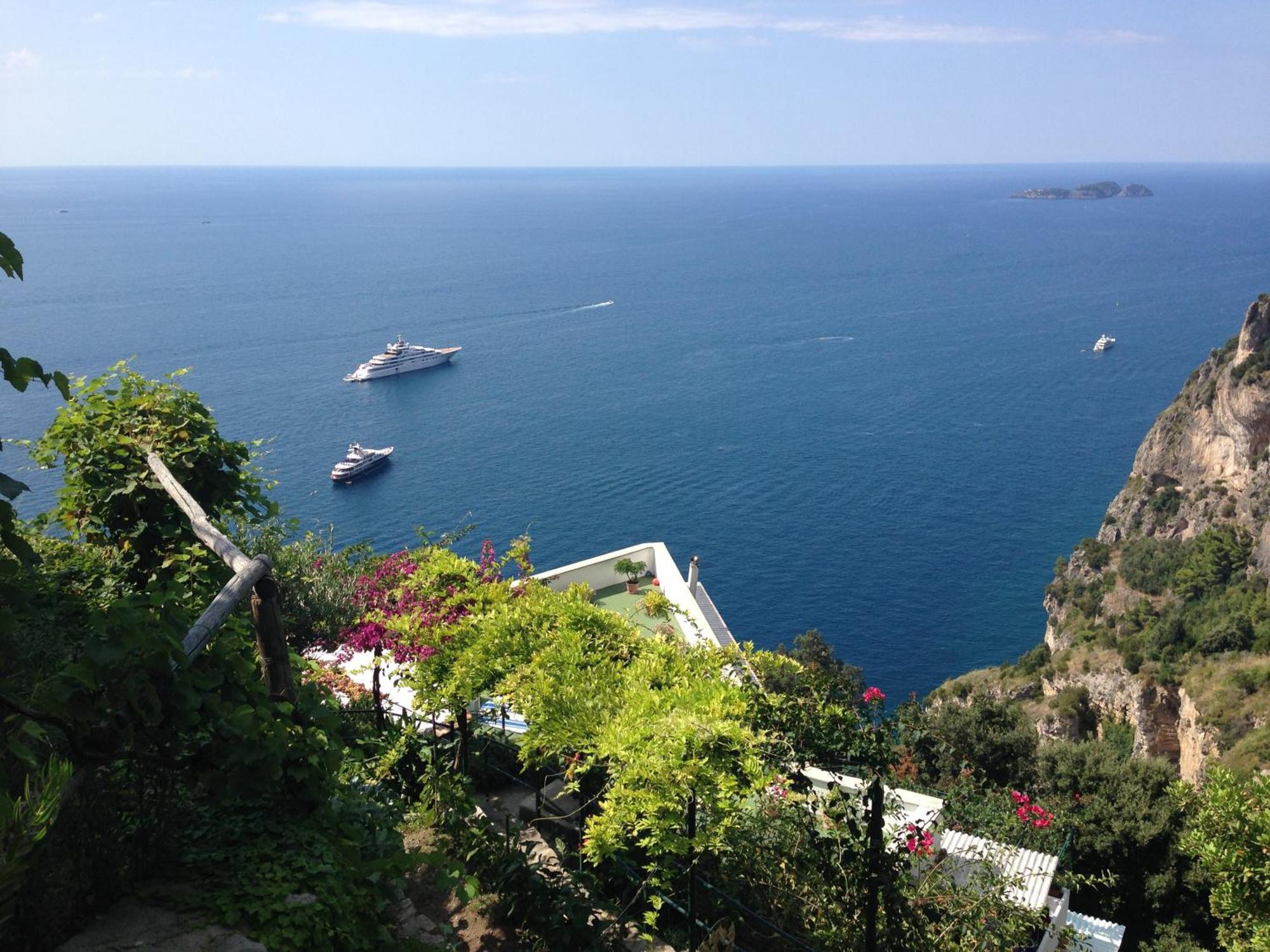 Villa Punta Del Sole Positano Kamer foto