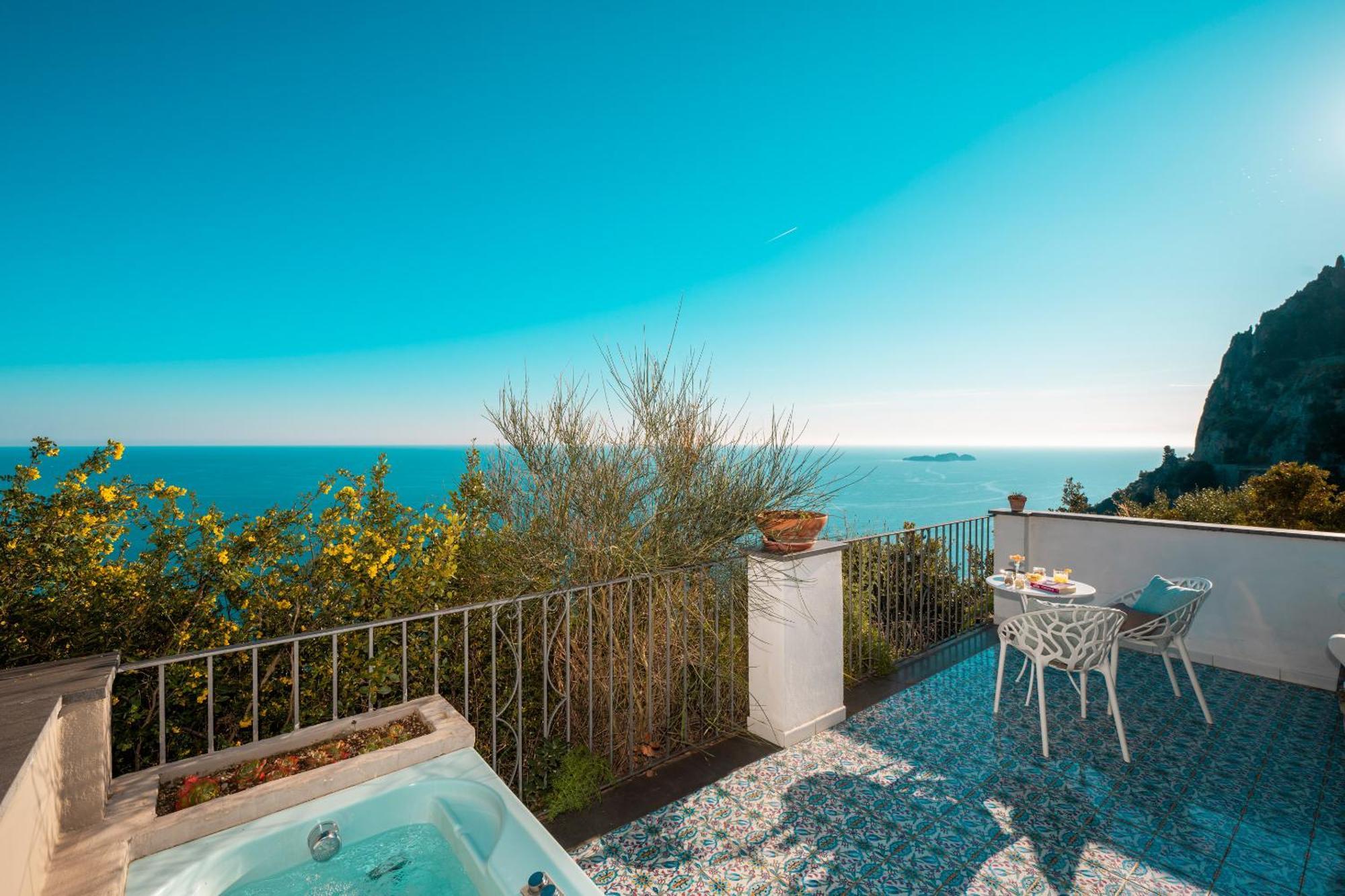 Villa Punta Del Sole Positano Buitenkant foto