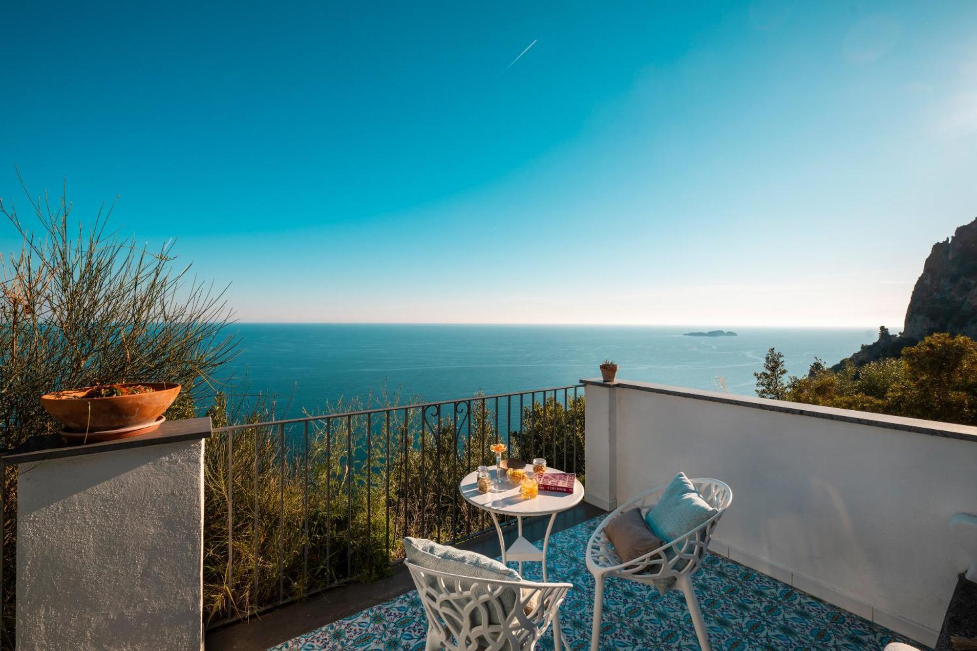 Villa Punta Del Sole Positano Buitenkant foto