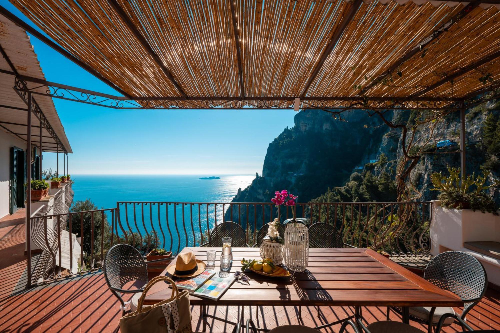 Villa Punta Del Sole Positano Buitenkant foto