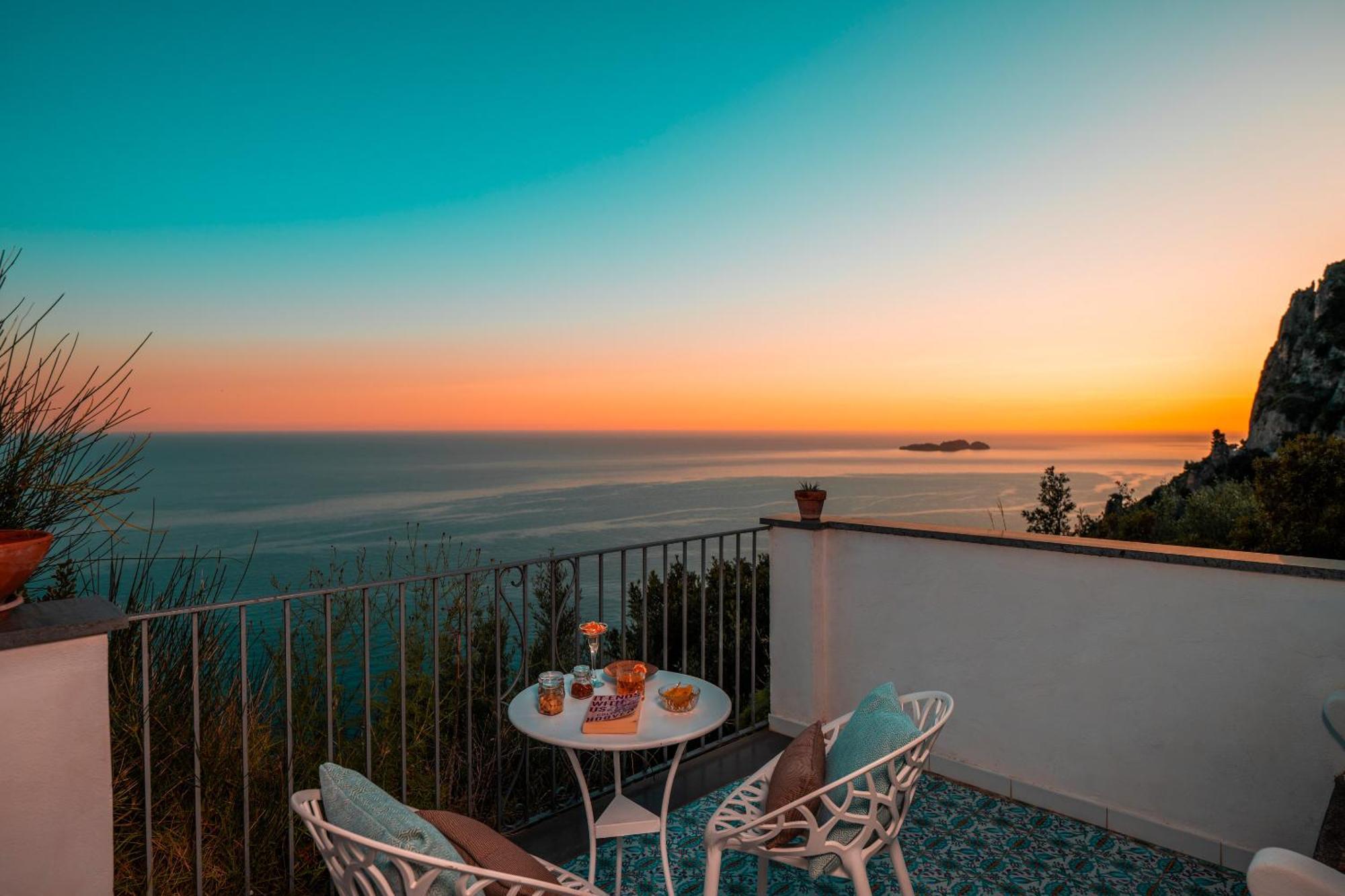 Villa Punta Del Sole Positano Buitenkant foto