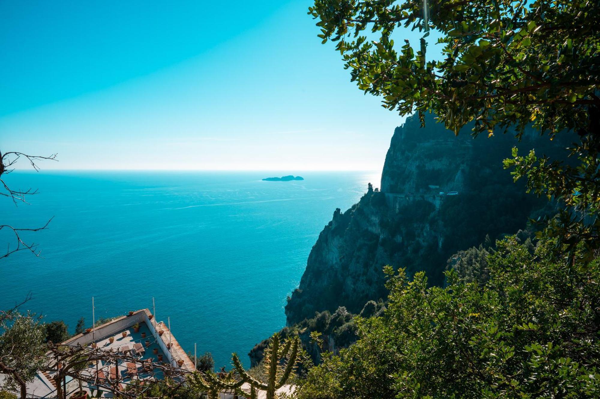 Villa Punta Del Sole Positano Buitenkant foto