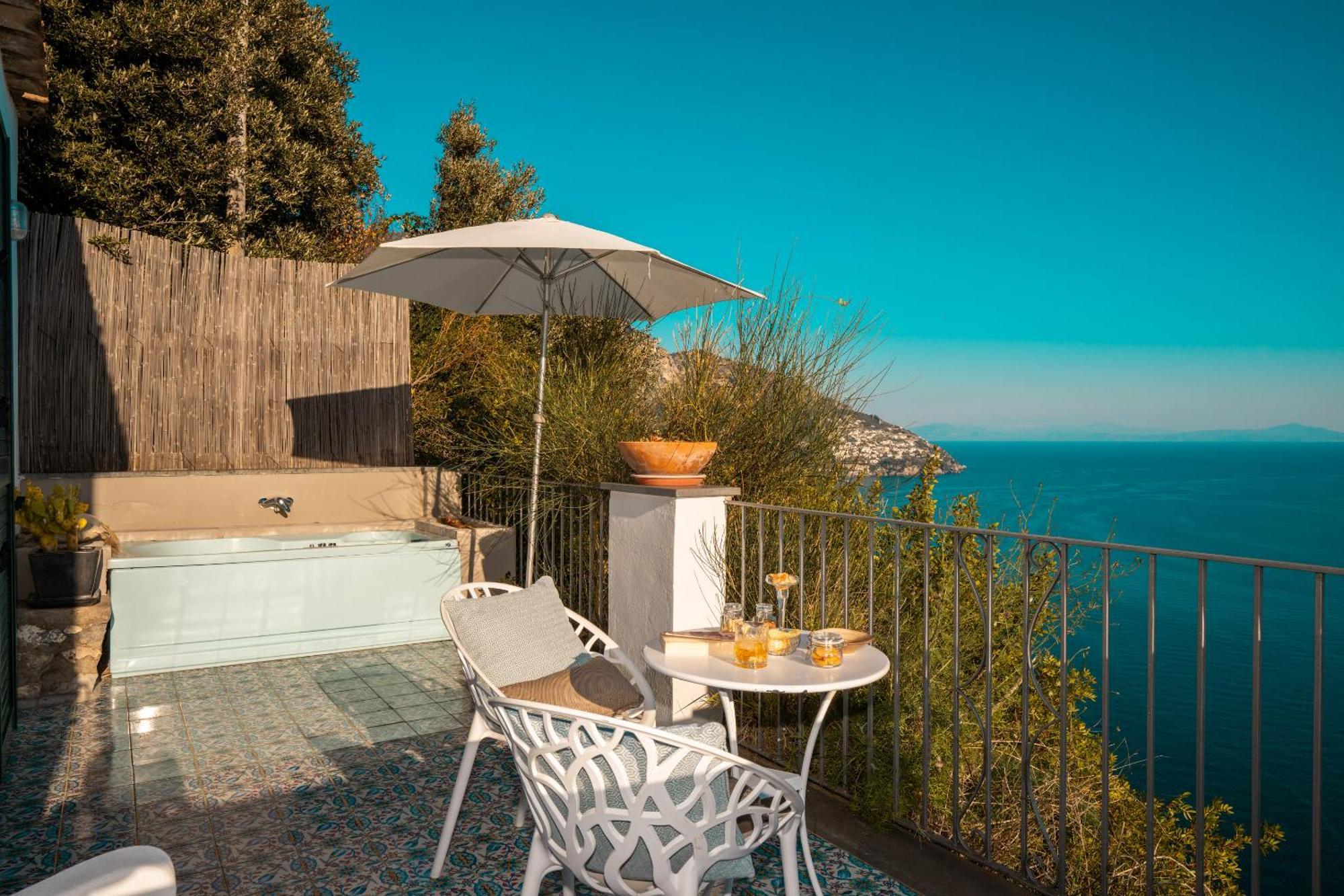 Villa Punta Del Sole Positano Buitenkant foto
